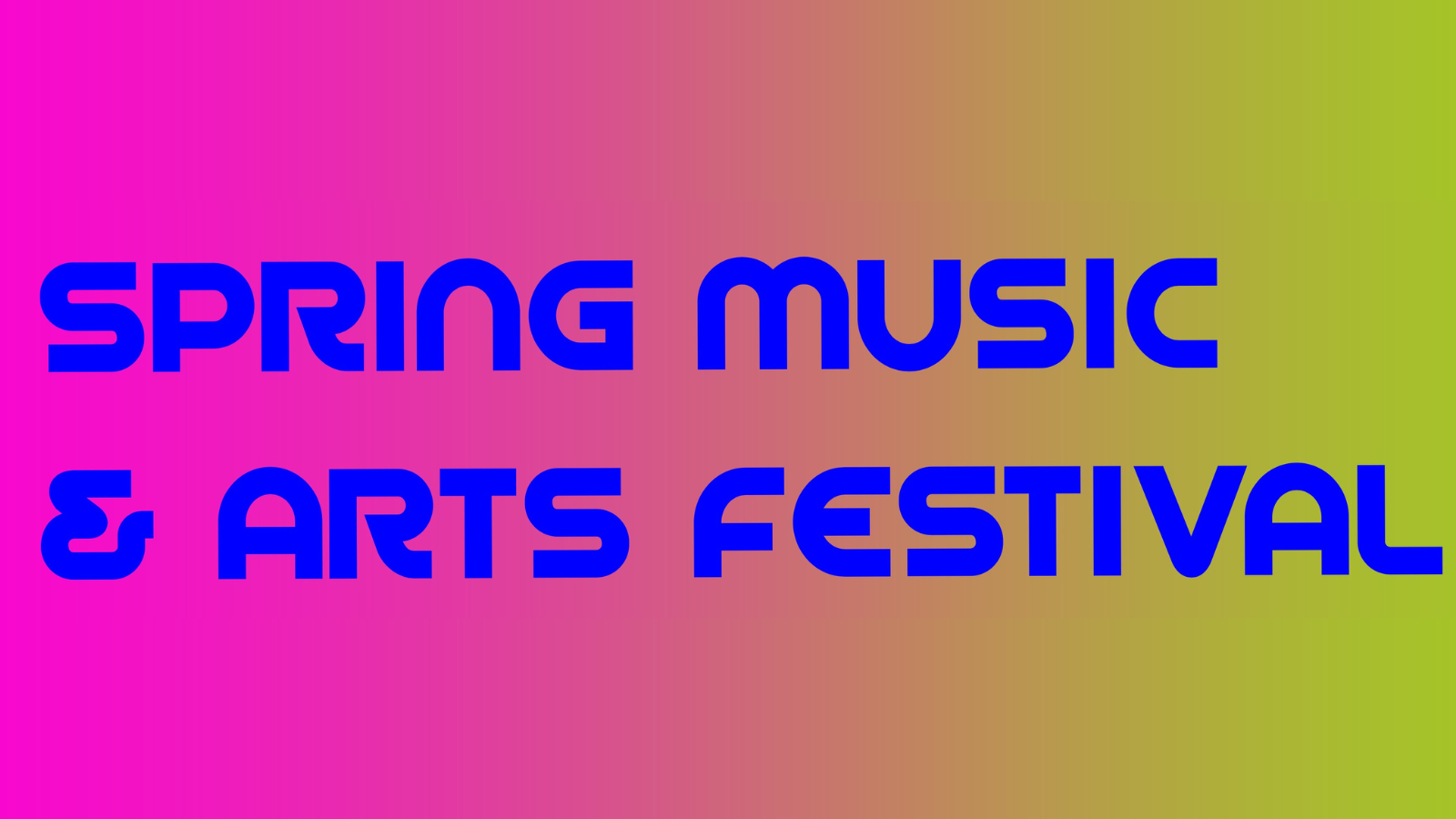 Spring Music & Arts Festival 2023 AngloAmerican University in Prague