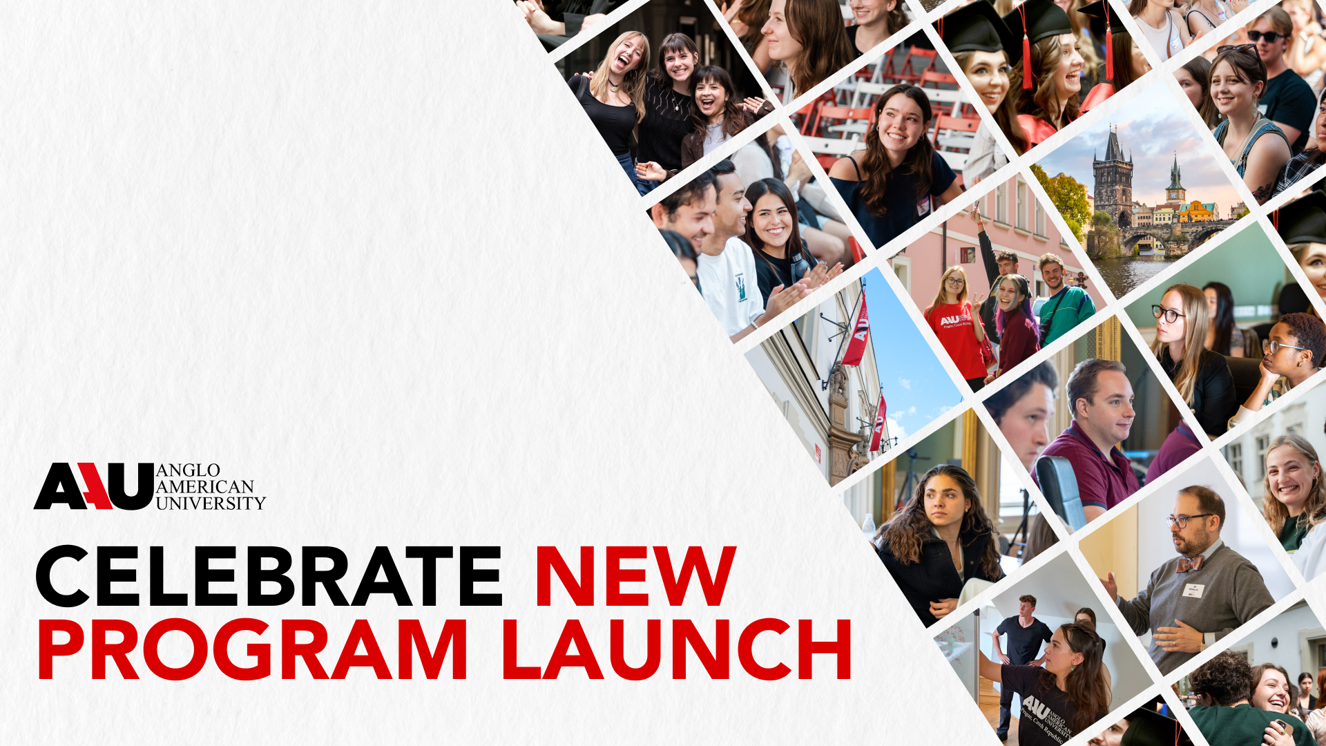 New Program Launch Celebration at AAU - Anglo-American University in Prague